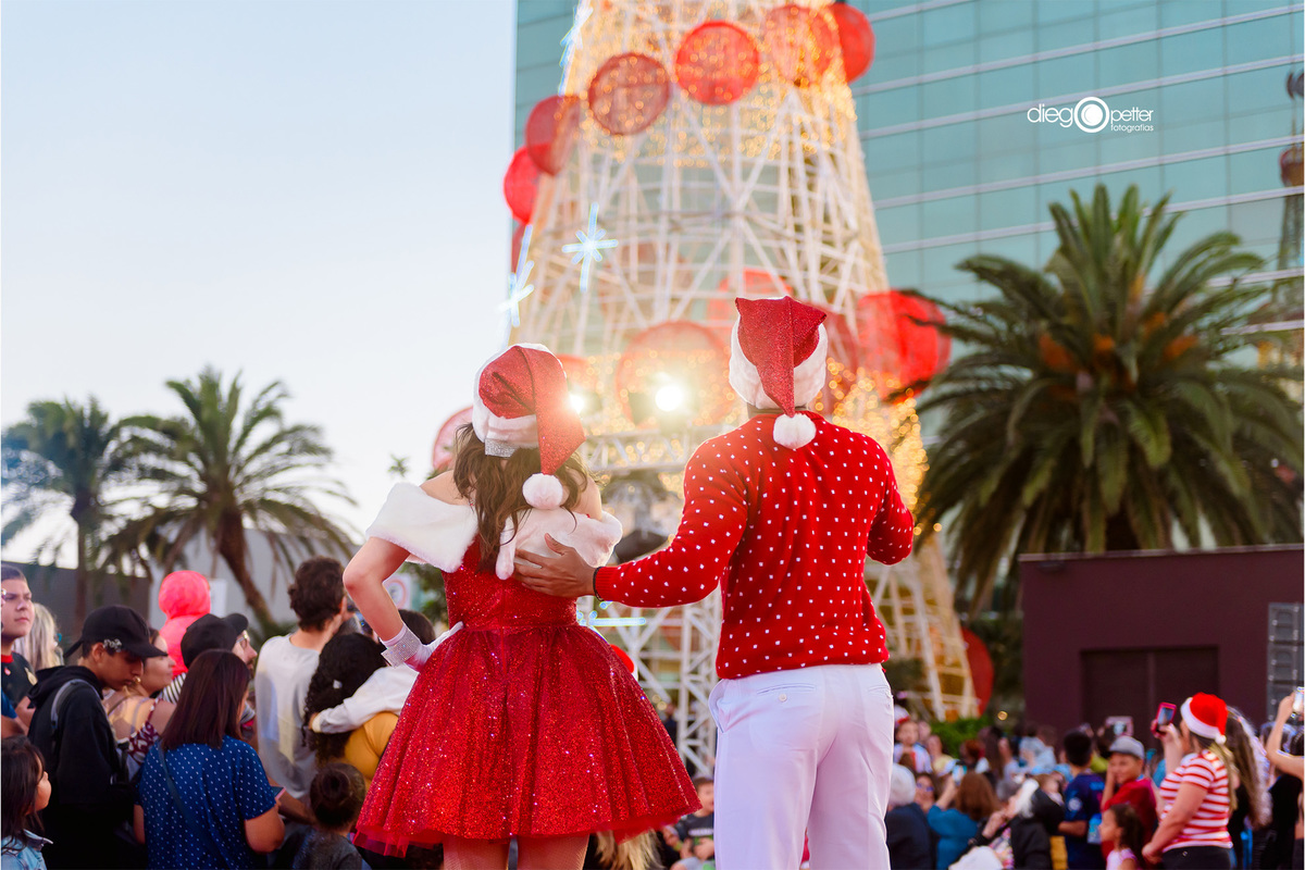 acendimento árvore Natal BarraShoppingSul 2024