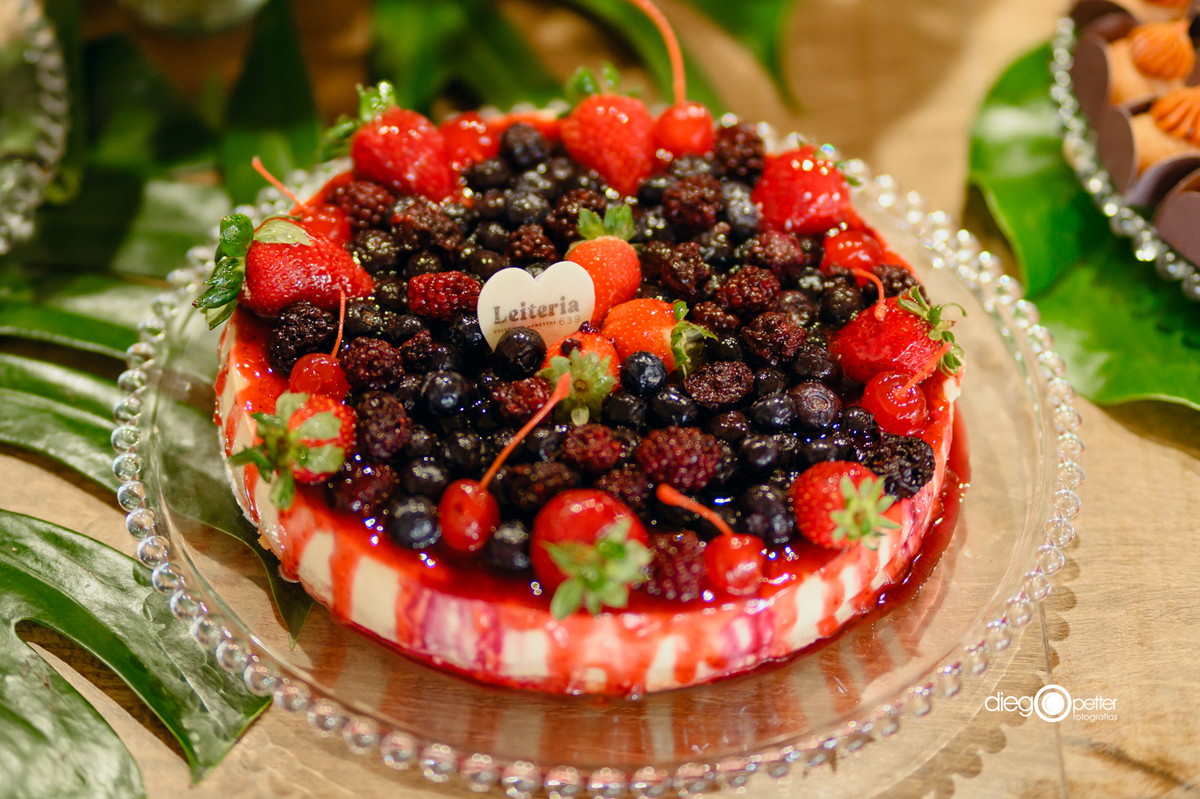 cheease cake frutas vermelhas leiteria