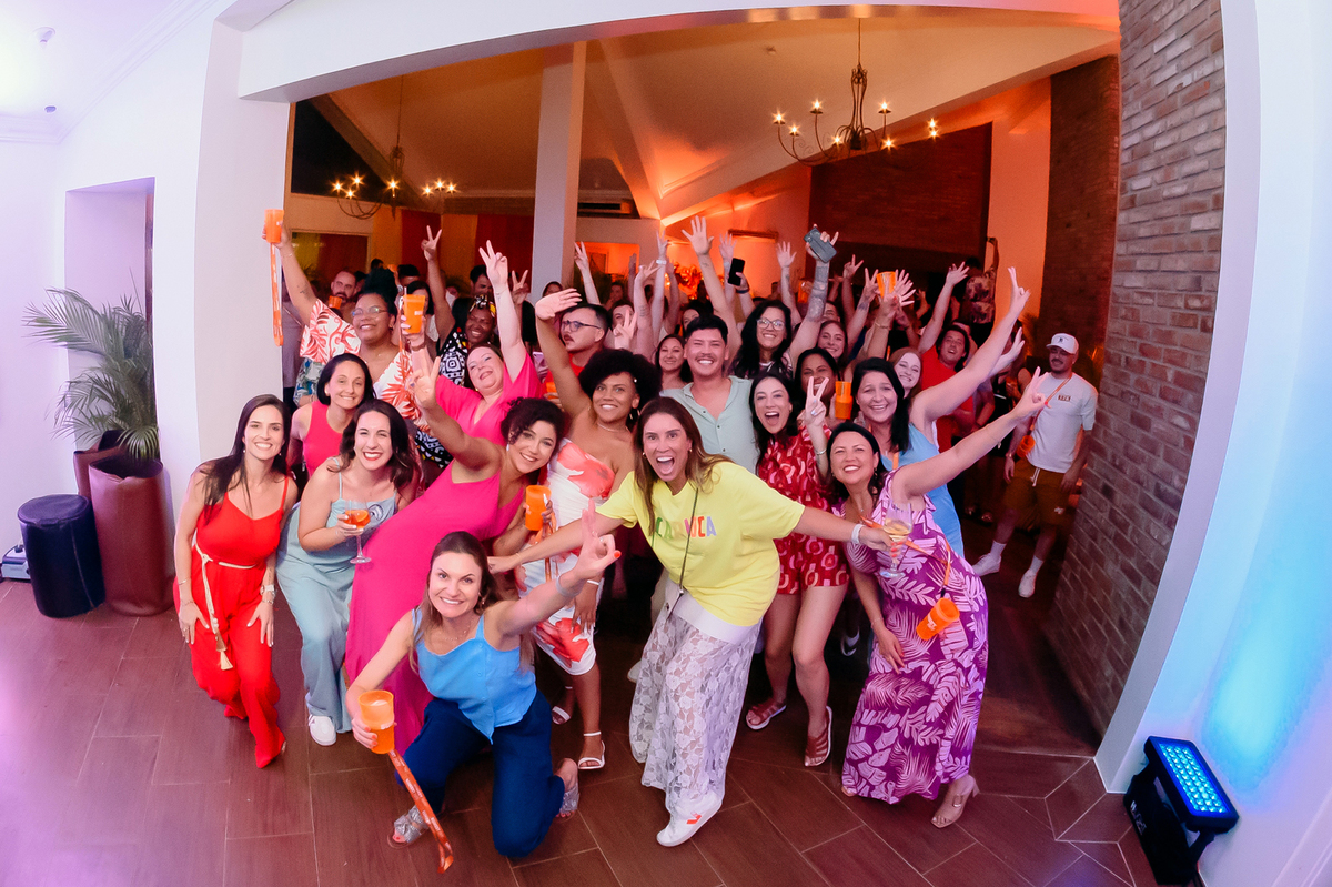 equipe na festa de final de ano casa das flores ilha das flores porto alegre espaço para eventos