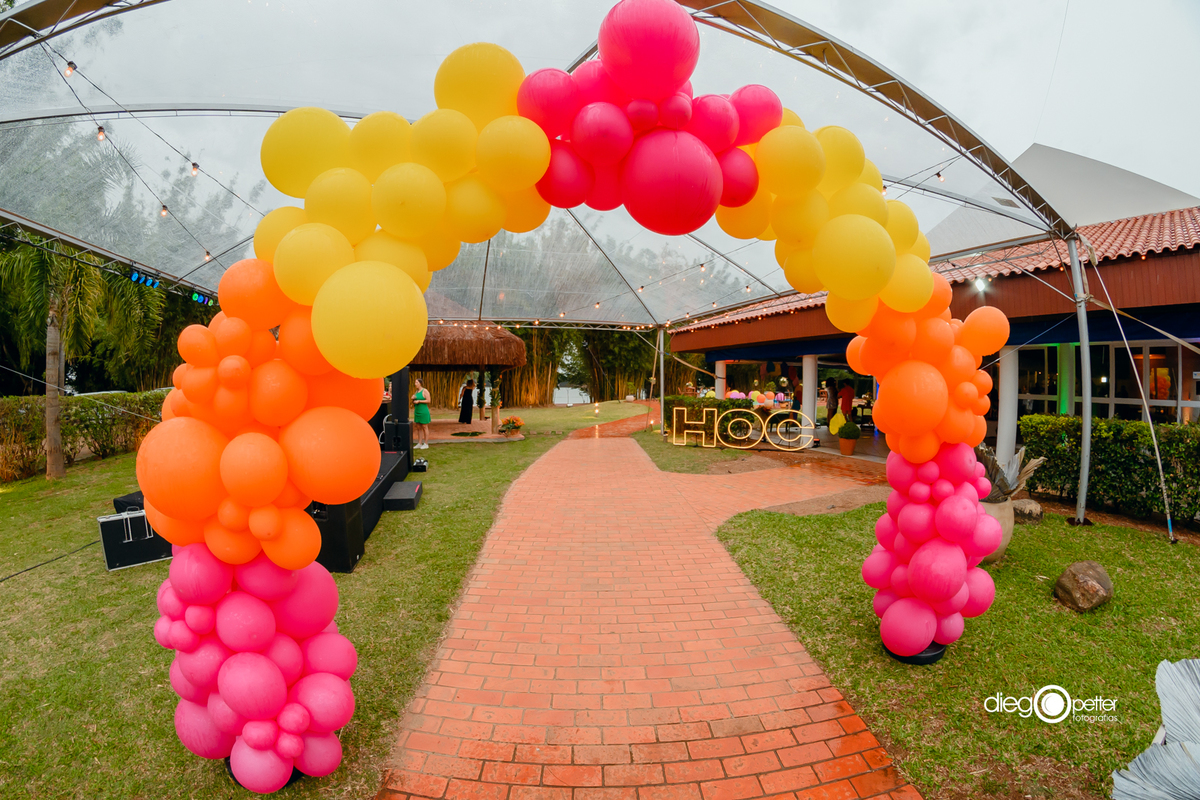 Decoração festa de final de ano