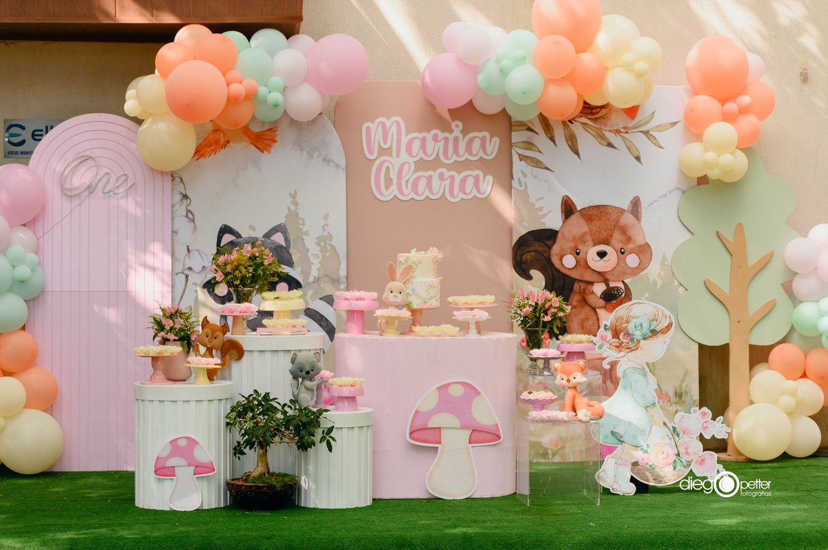 decoração infantil ar livre