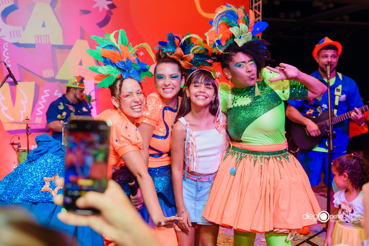 foto com convidados meet and greet