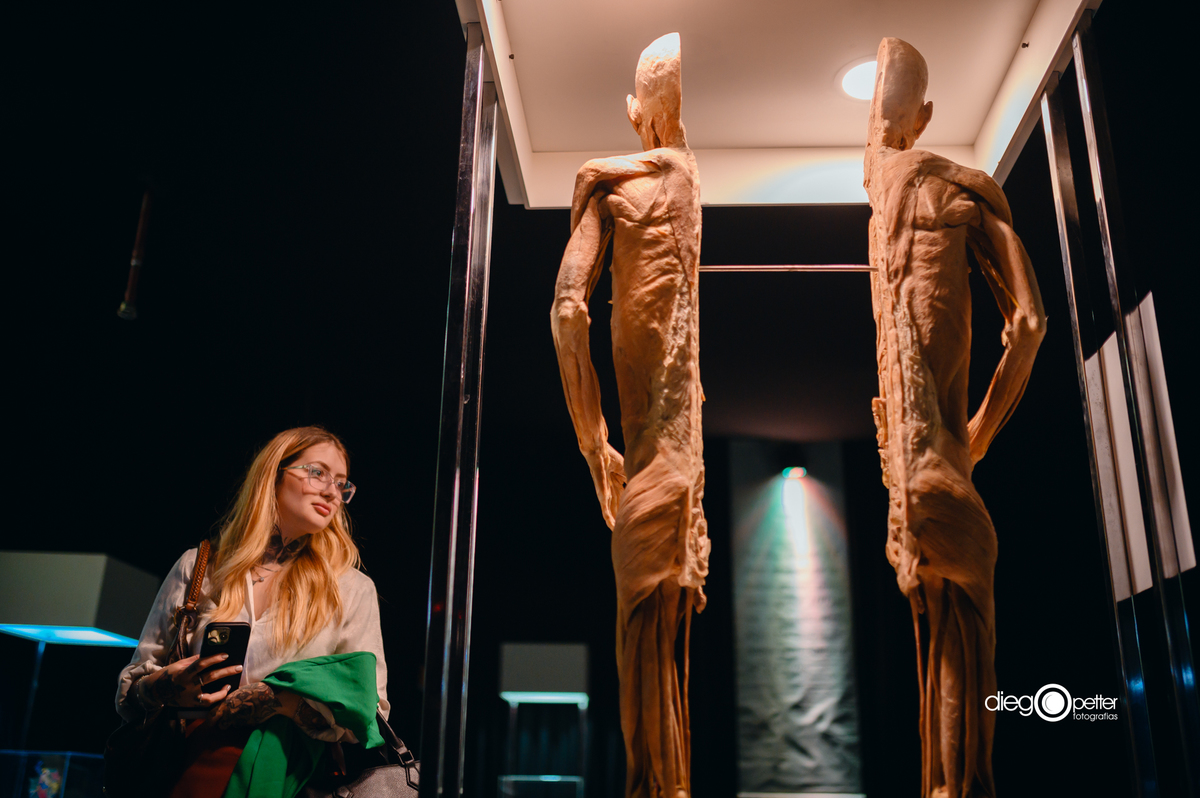 influencer na exposição