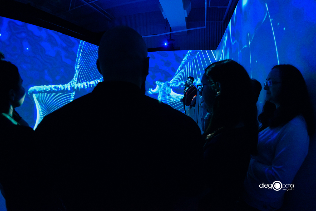 espaço interativo exposição human bodies