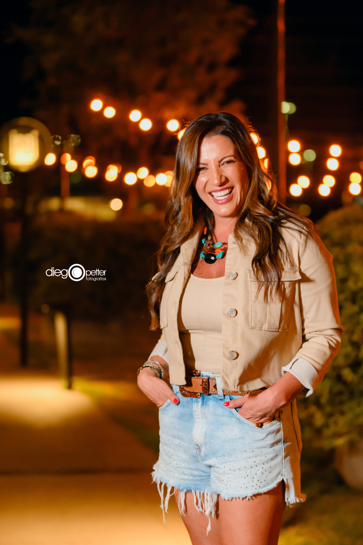 Patti Leivas no Baixo Barra