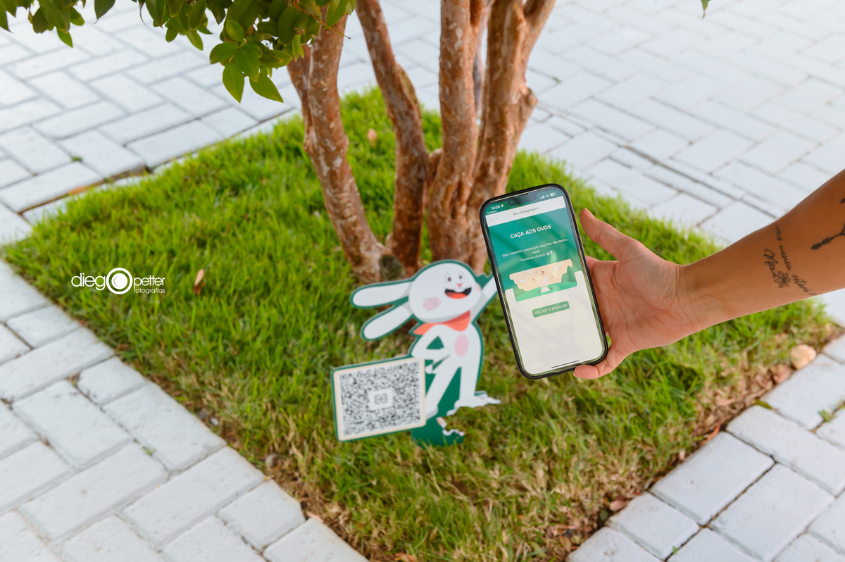 caça aos ovos premiado no jardim baixo barra