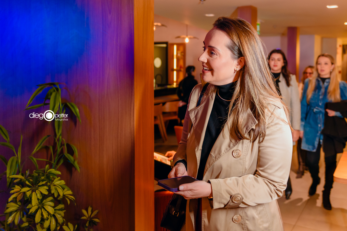 recepção ISOJ sushi