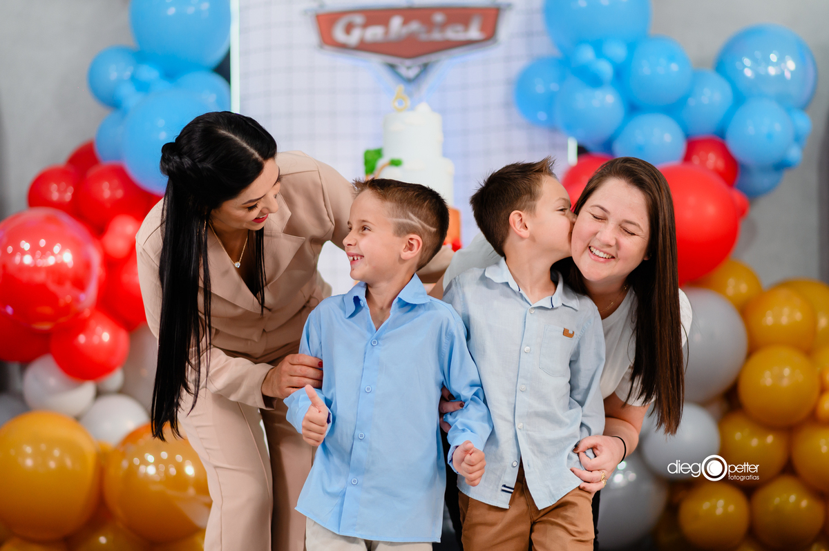 foto com convidados espontânea