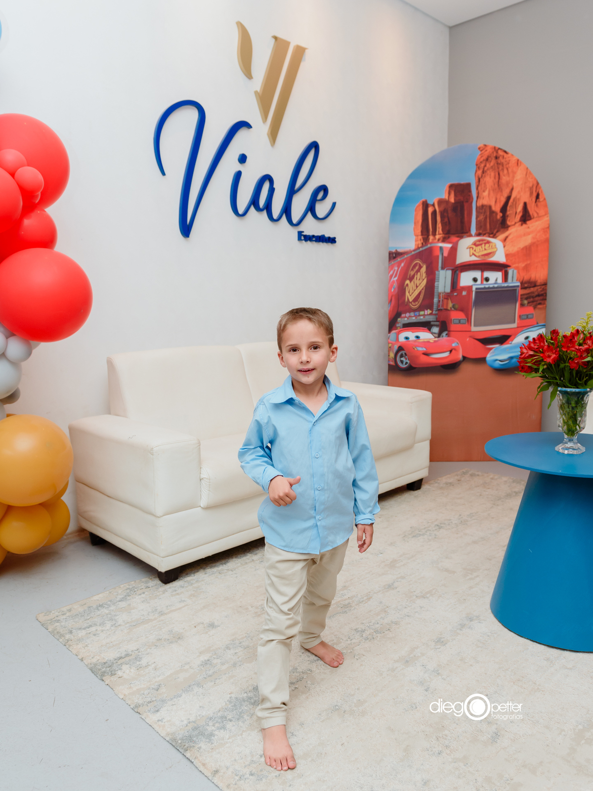 foto no final do aniversário