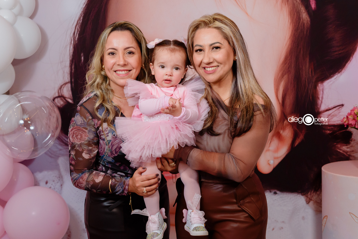 madrinhas com aniversariante