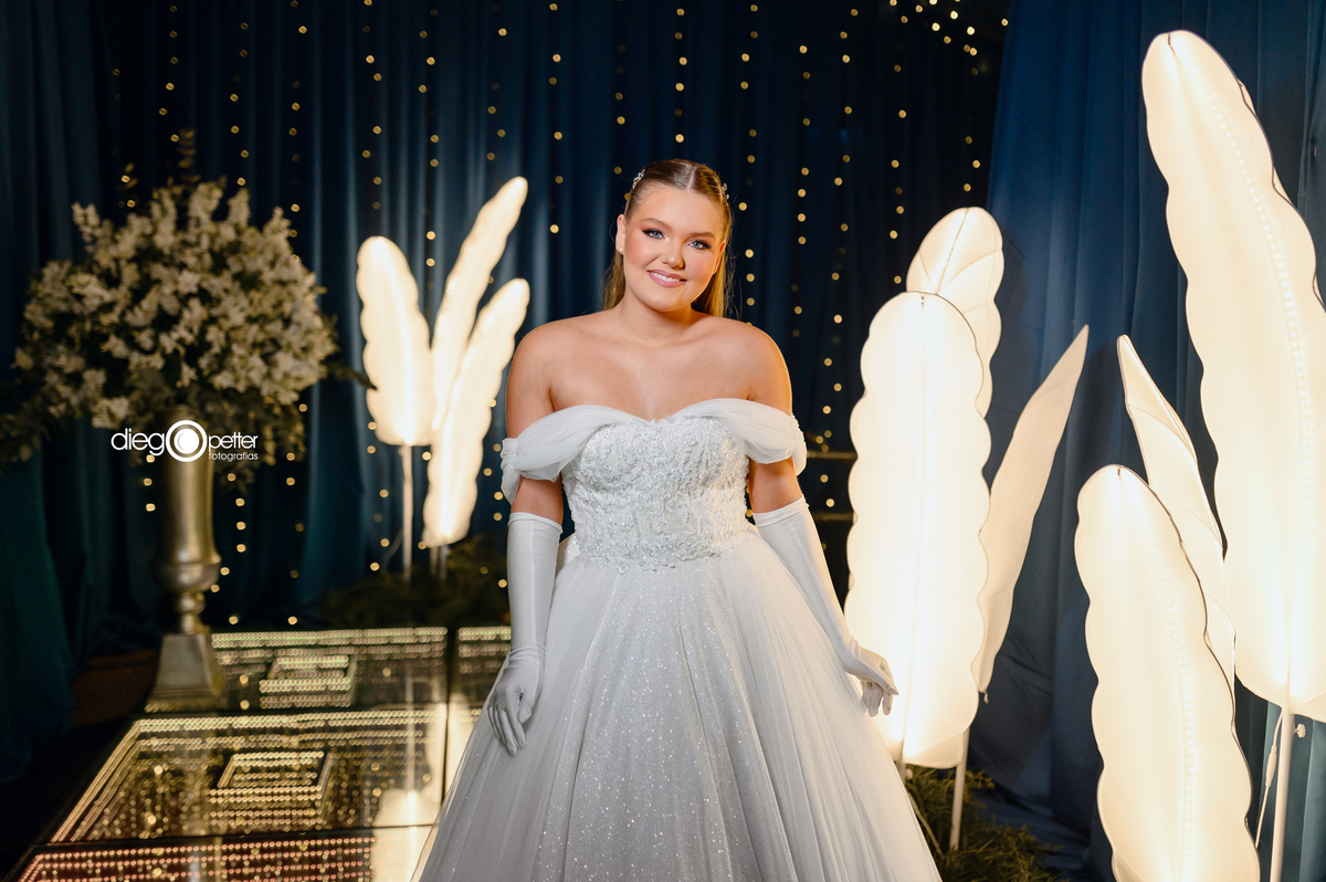 vestido lindo para debutante