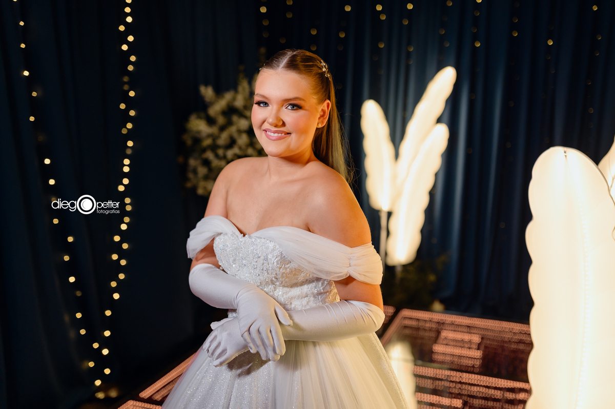vestido de fala para debutante