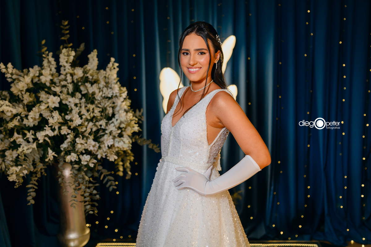 debutante em baile de gala