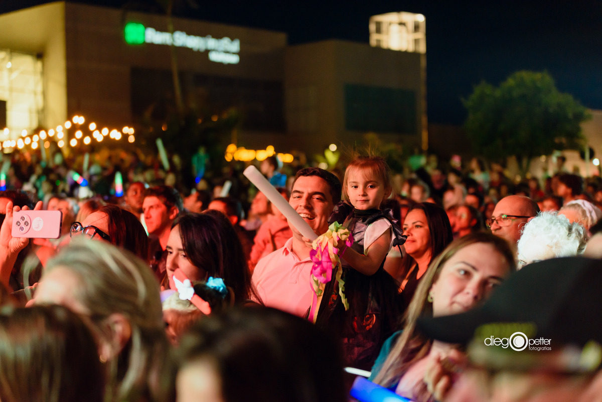 público chegada do natal barrashoppingsul
