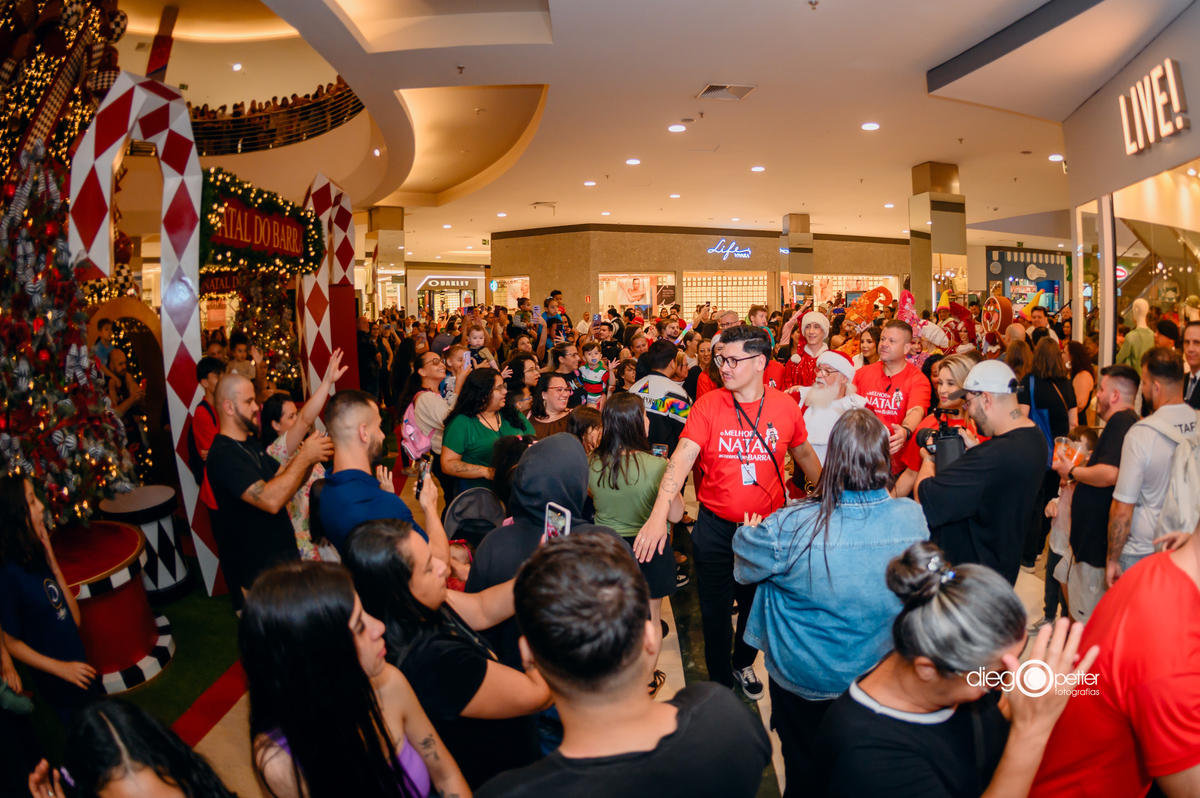 multidão natal barrashoppingsul