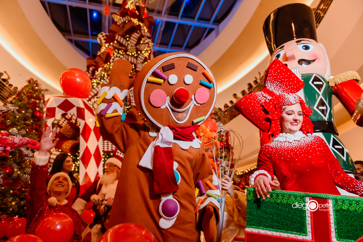 atores com papai noel