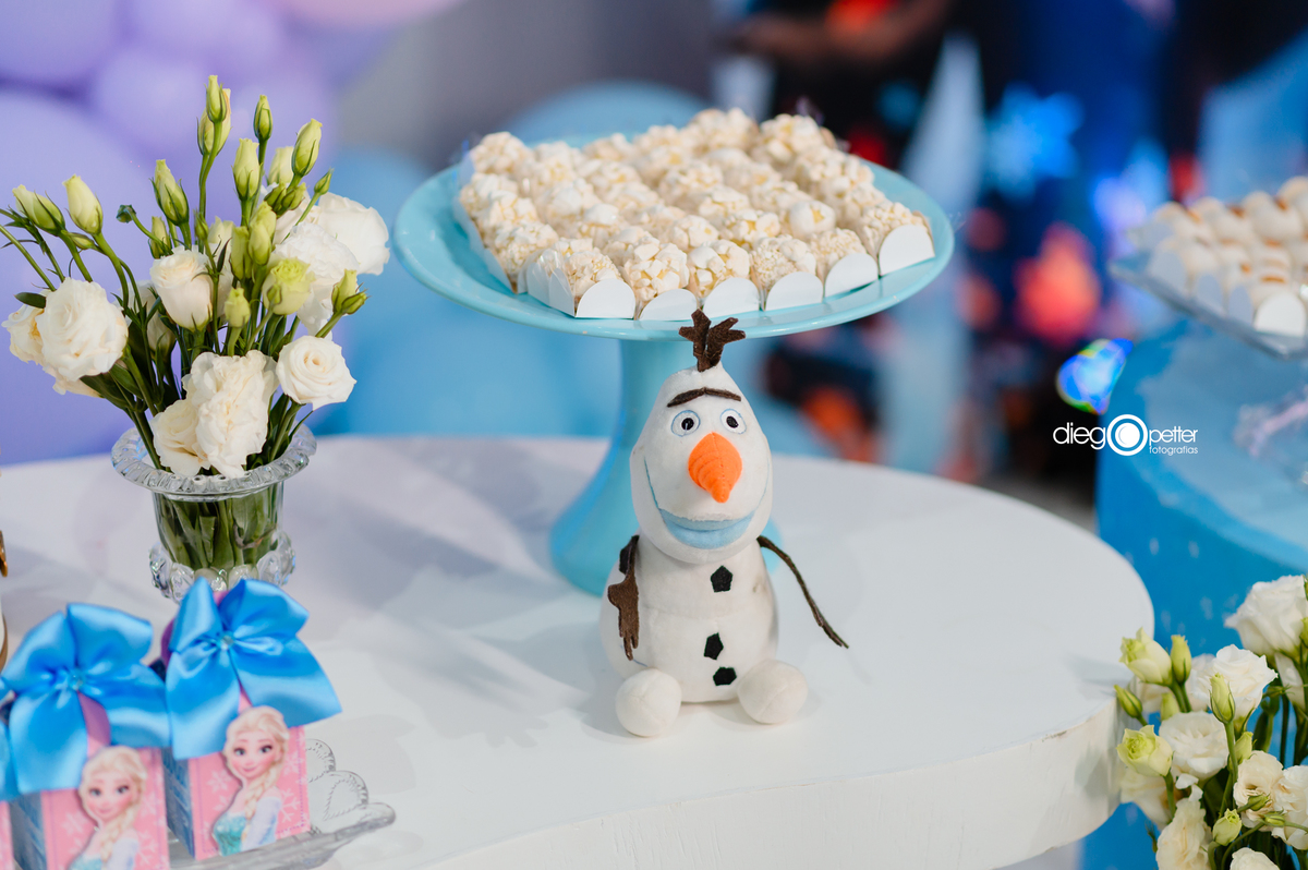 mesa de doces 5 aninhos