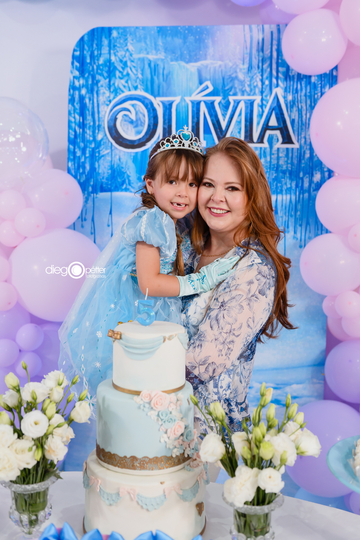 mãe e filha no aniver