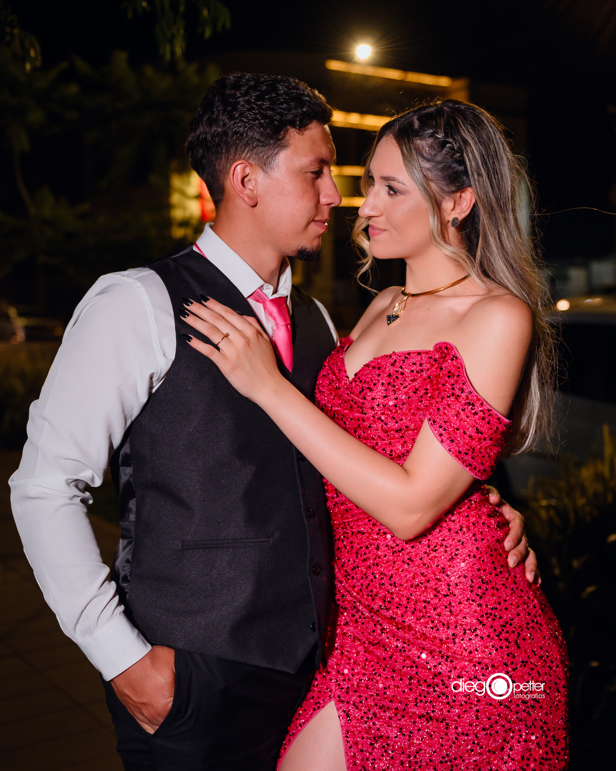 formanda com namorado