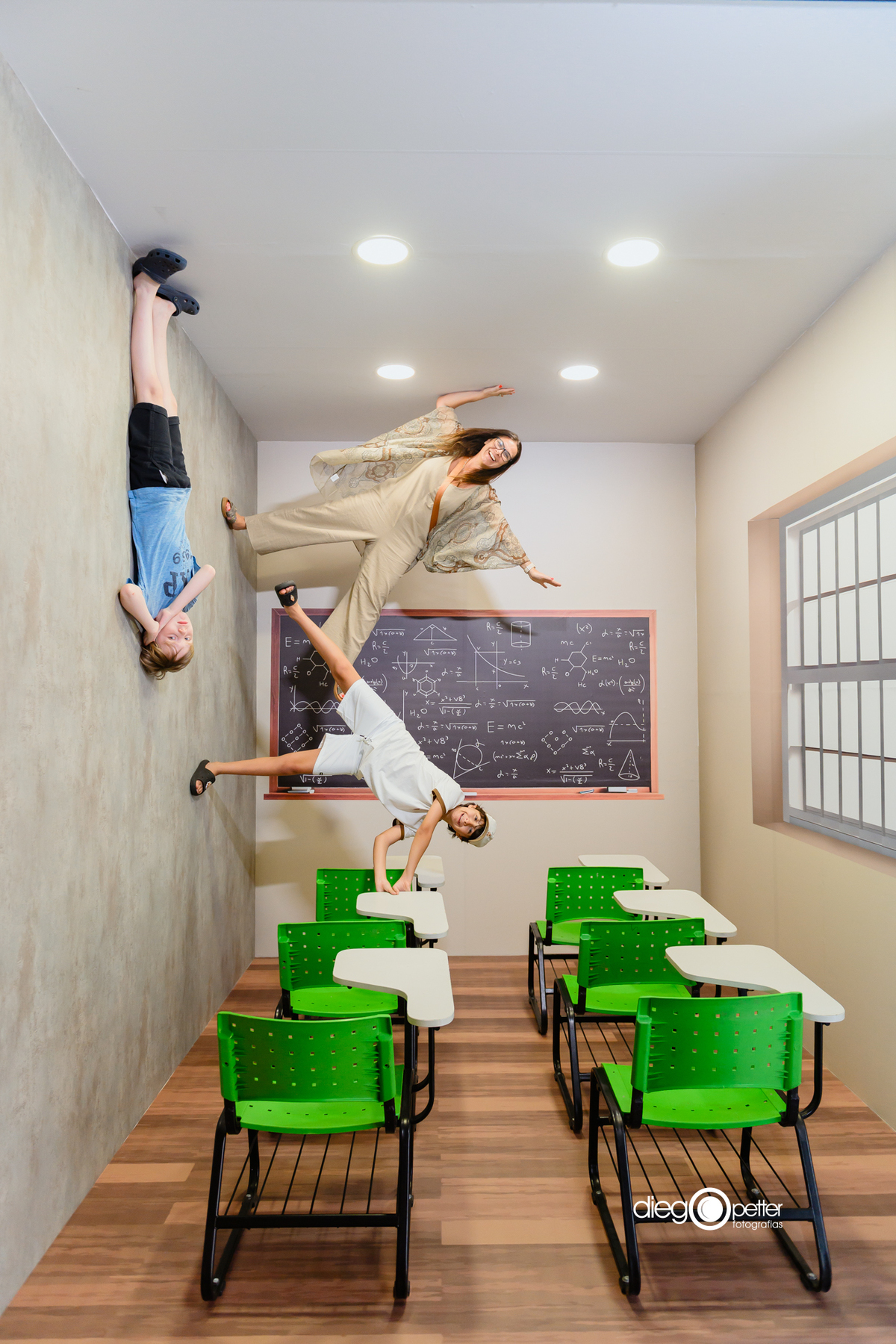 cenário em sala de aula