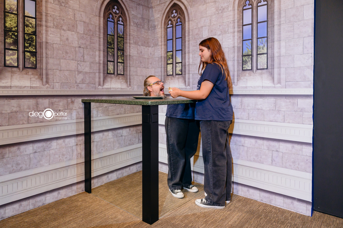 mesa de jantar ilusão