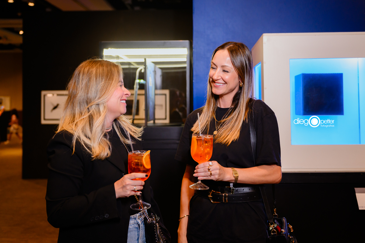 coquetel de inauguração