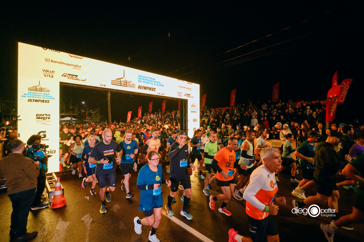 largada 41 maratona 21 km