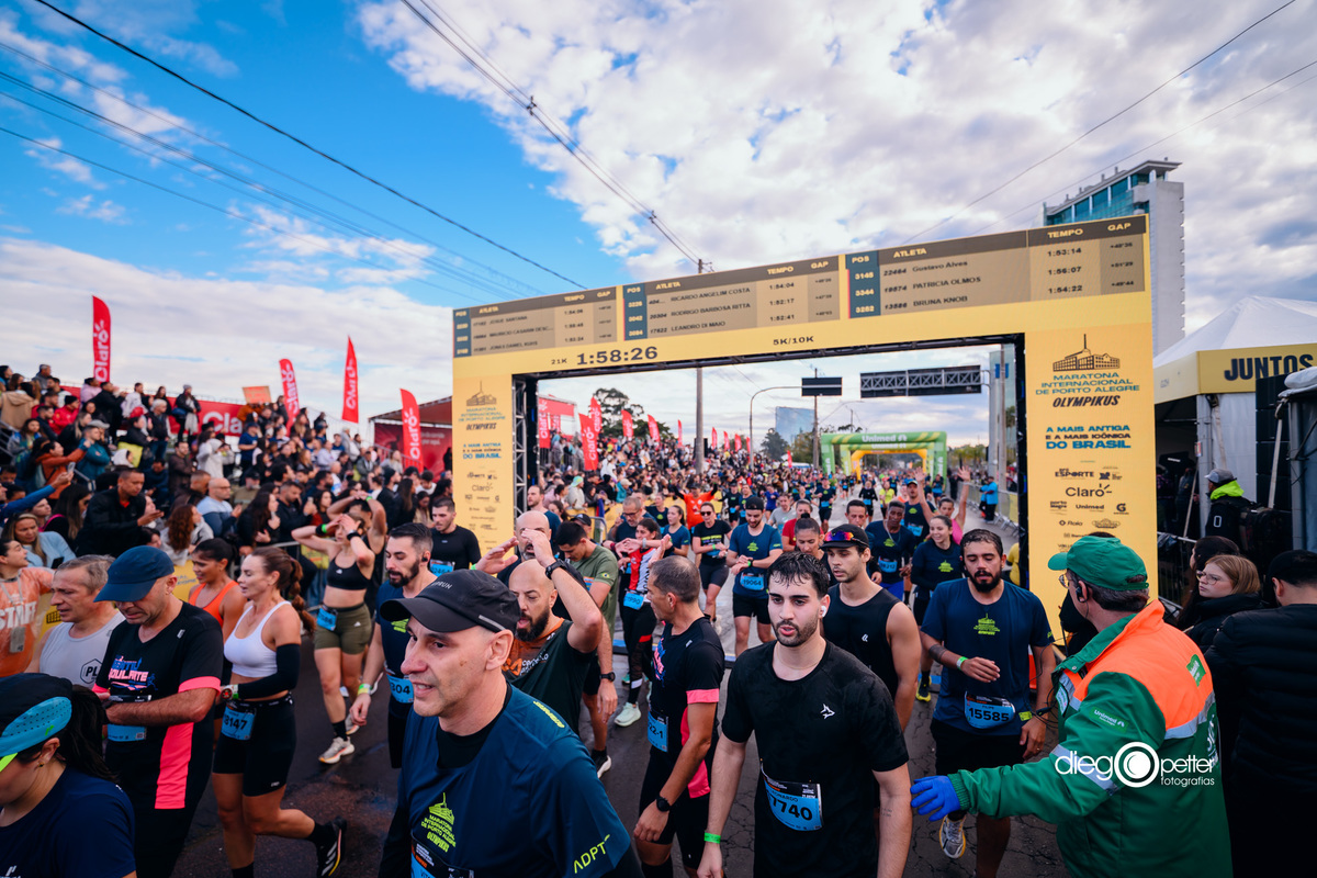 chegada maratona 21 km