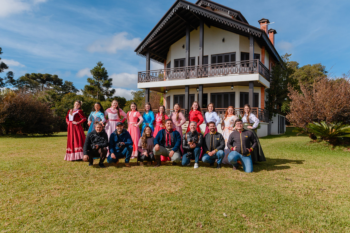 Equipe de fotografia do Sarau