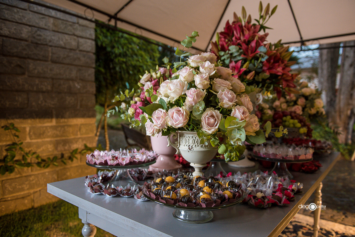 decoração claudete baccon arvorezinha formatura