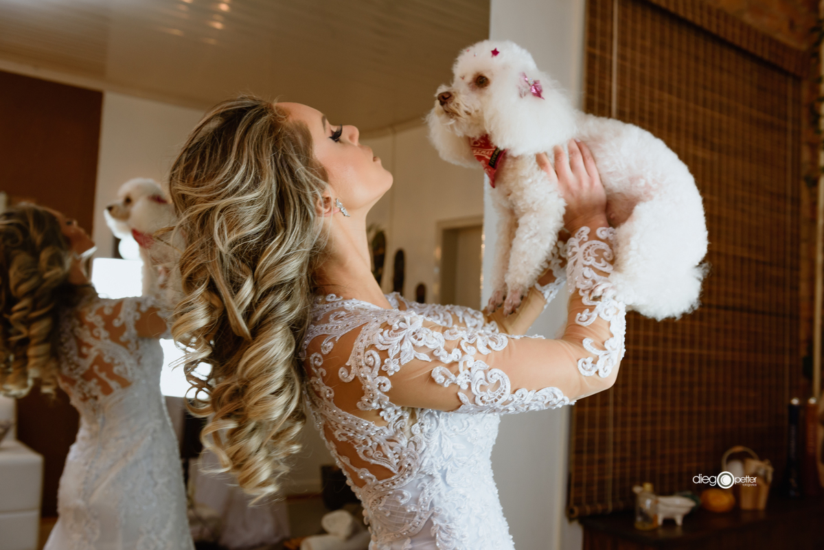 Pet da noiva Making of