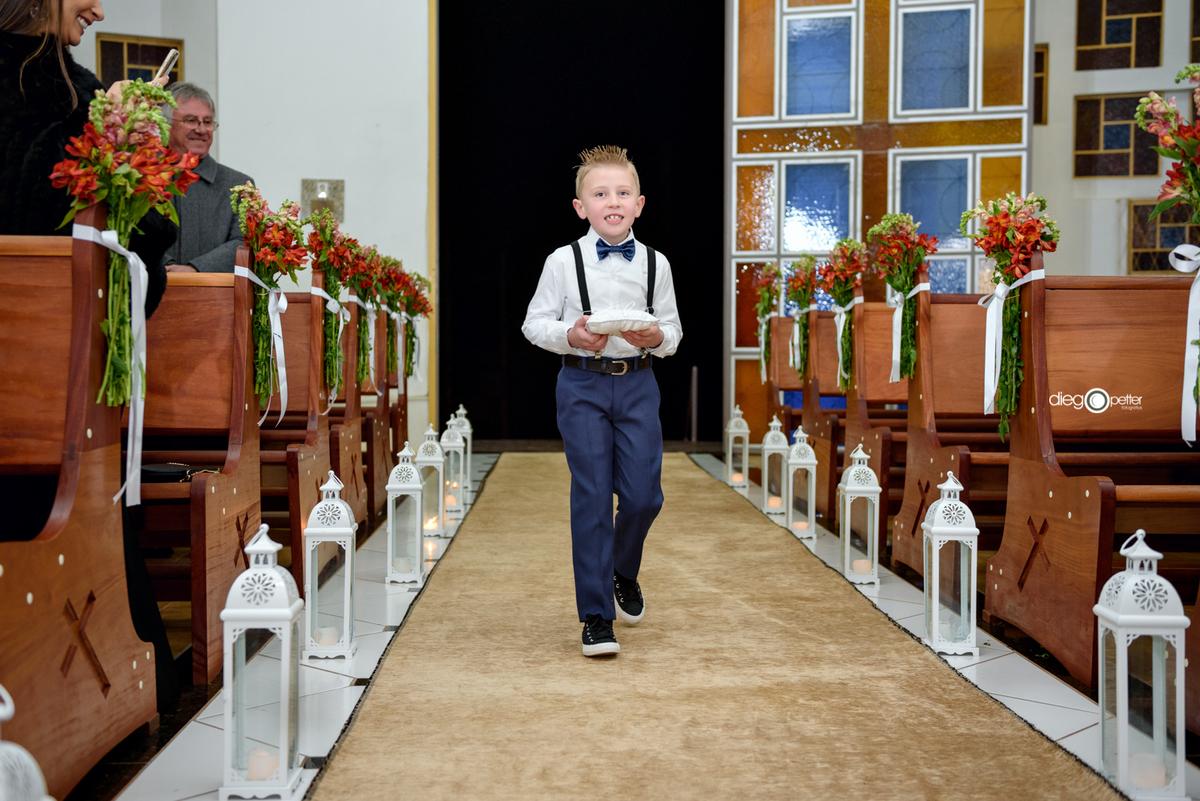 Casamento Vanessa e Vinicius na igreja Santa Rita em Soledade