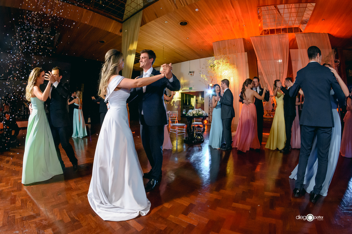 Festa Casamento Francine e Gustavo Clube Comercial