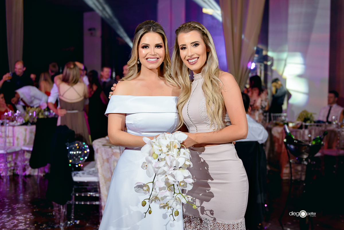 Buquê Casamento Francine e Gustavo Clube Comercial de Soledade