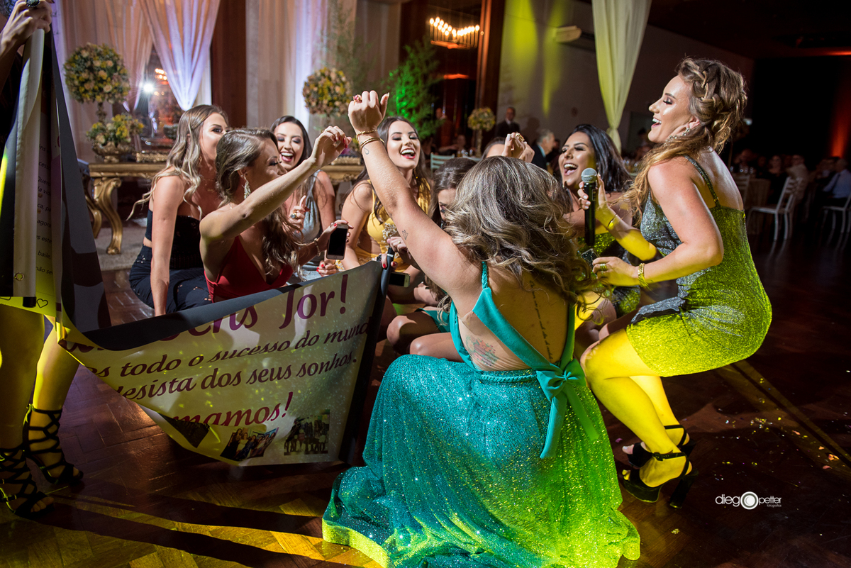 Formatura Jordana Faoro Teixeira Clube Comercial de Soledade