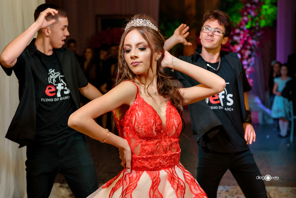 15 anos dança de abertura da festa