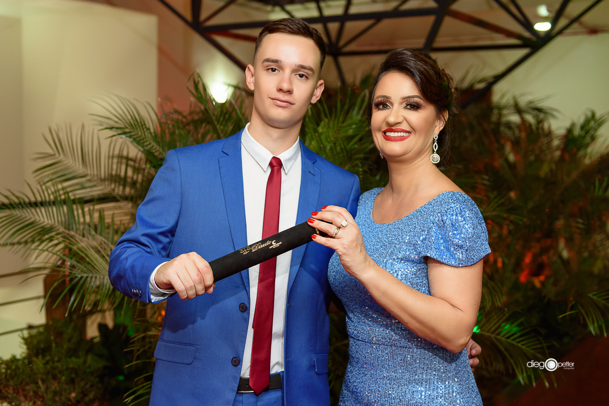 colação de grau em direito mãe