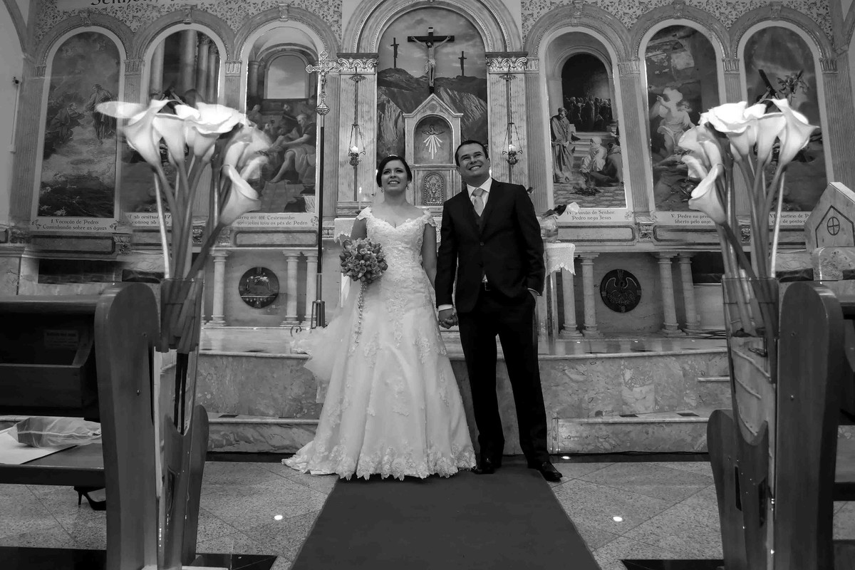 Casamento na Paróquia de São Pedro em São Paulo