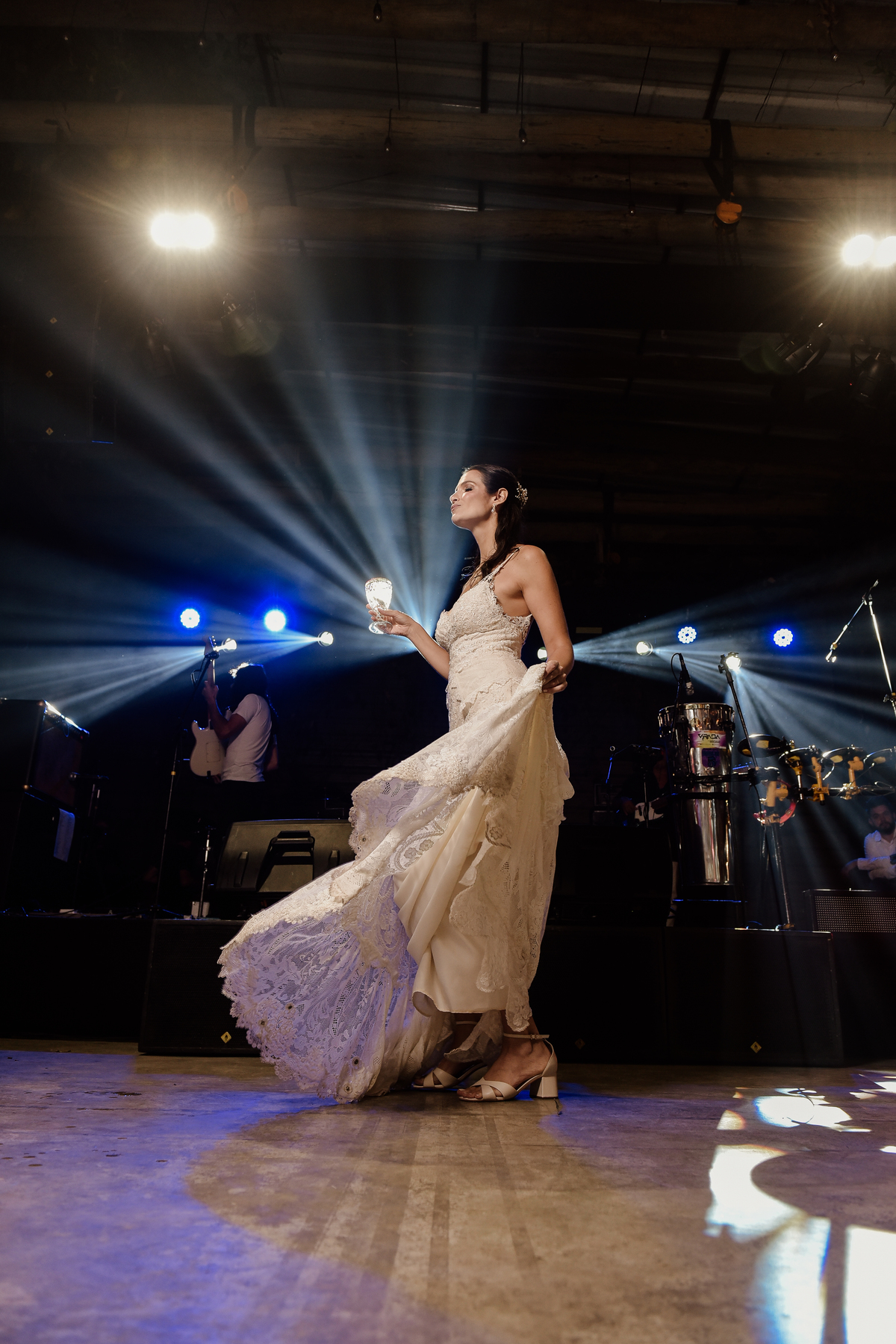 Salão de festa no Reserva de Santa Clara