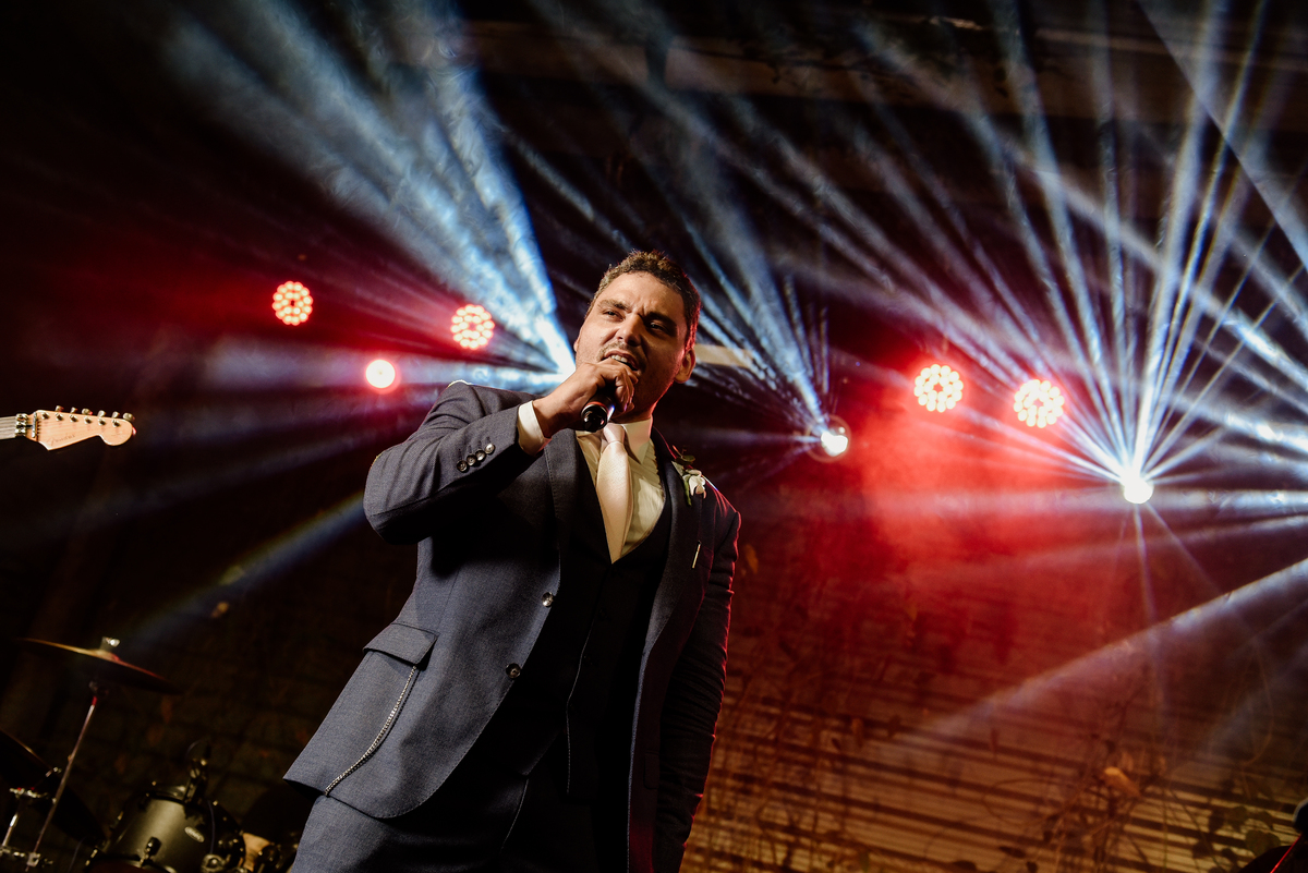 Salão de festa no Reserva de Santa Clara