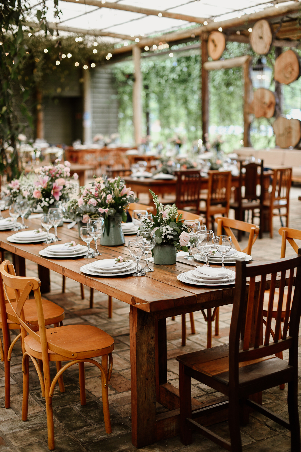 Decoração para casamento no campo