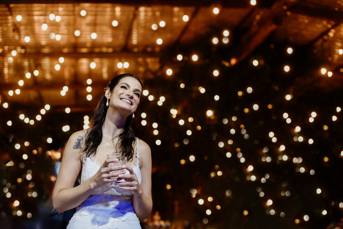 Salão de festa no Reserva de Santa Clara