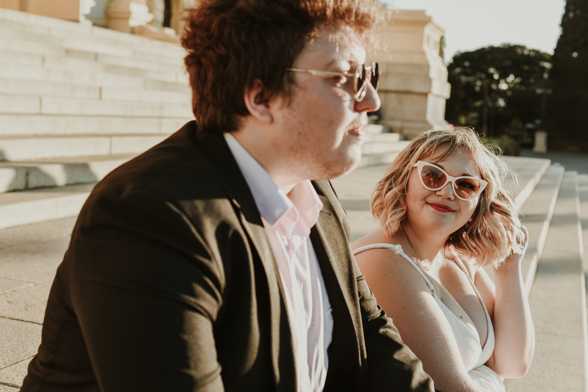 Escadarias do Museu do Ipiranga - SP