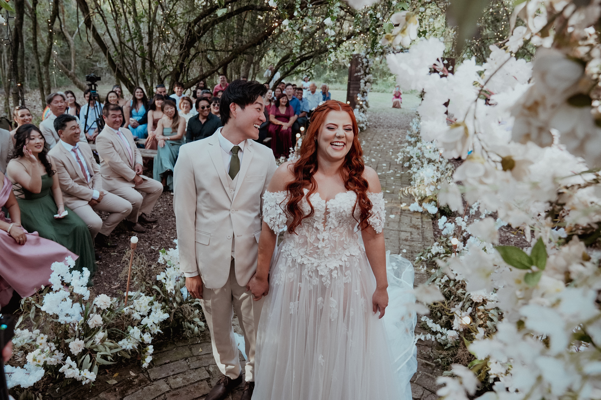 Casamento de dia no campo