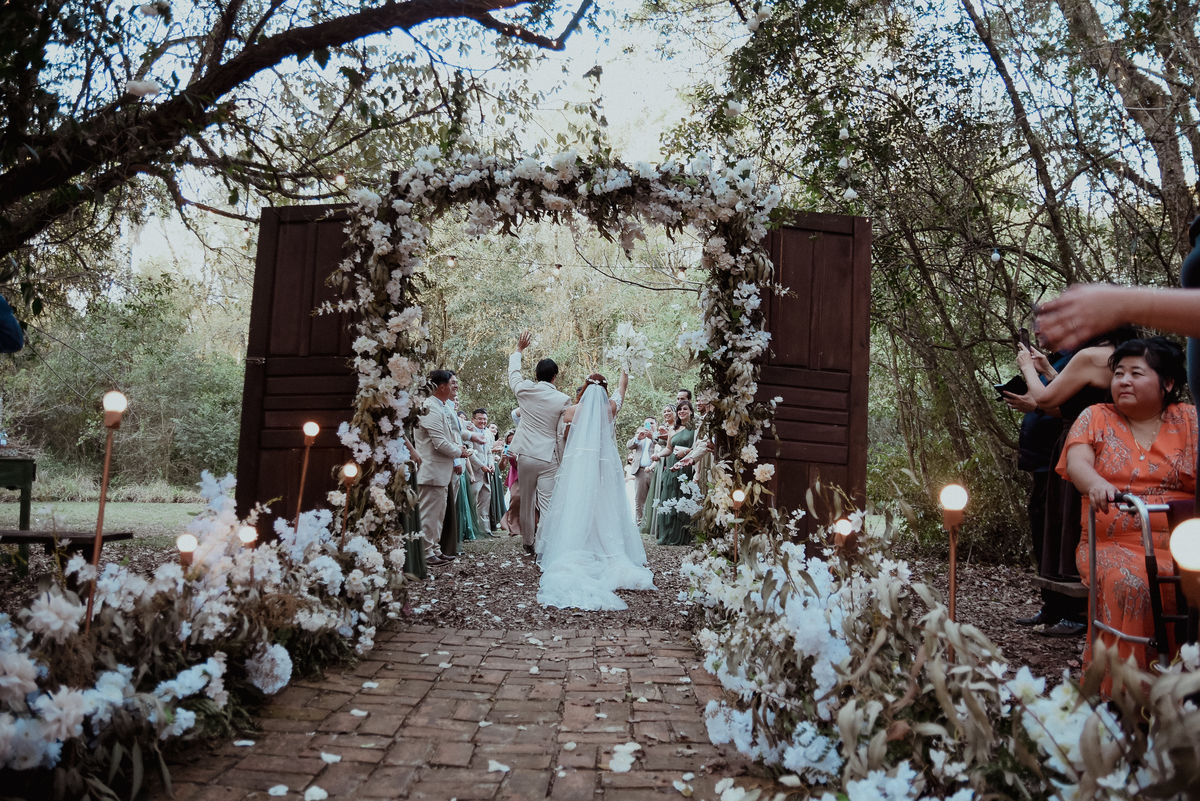 Casamento de dia no campo