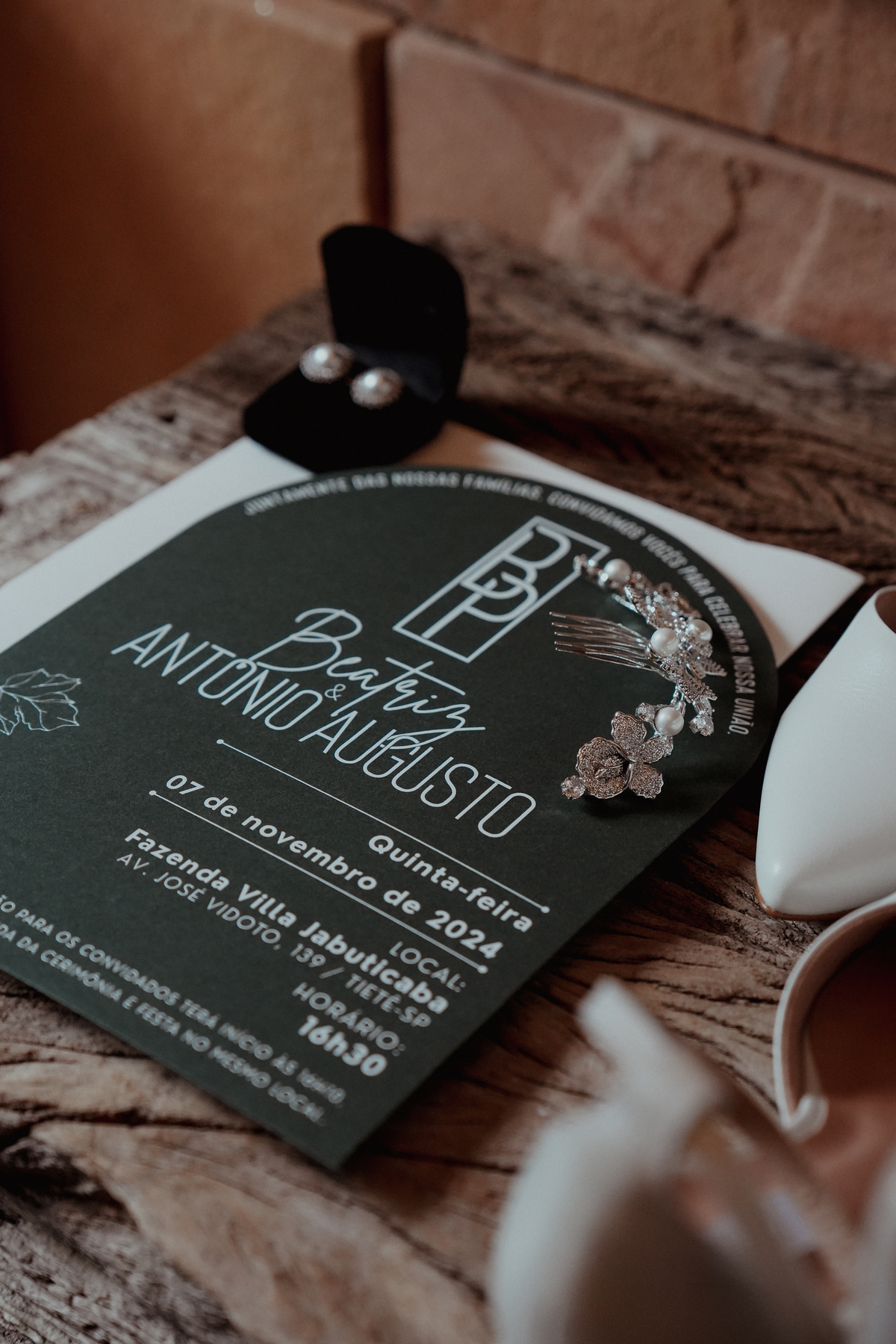 Convite do casamento