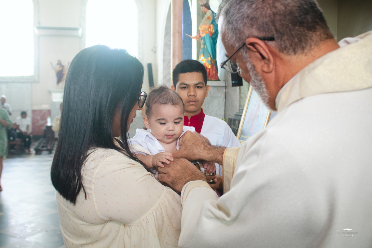 Fotógrafo de Batizado Católico em Manaus | Bernardo Oliveira Fotografia