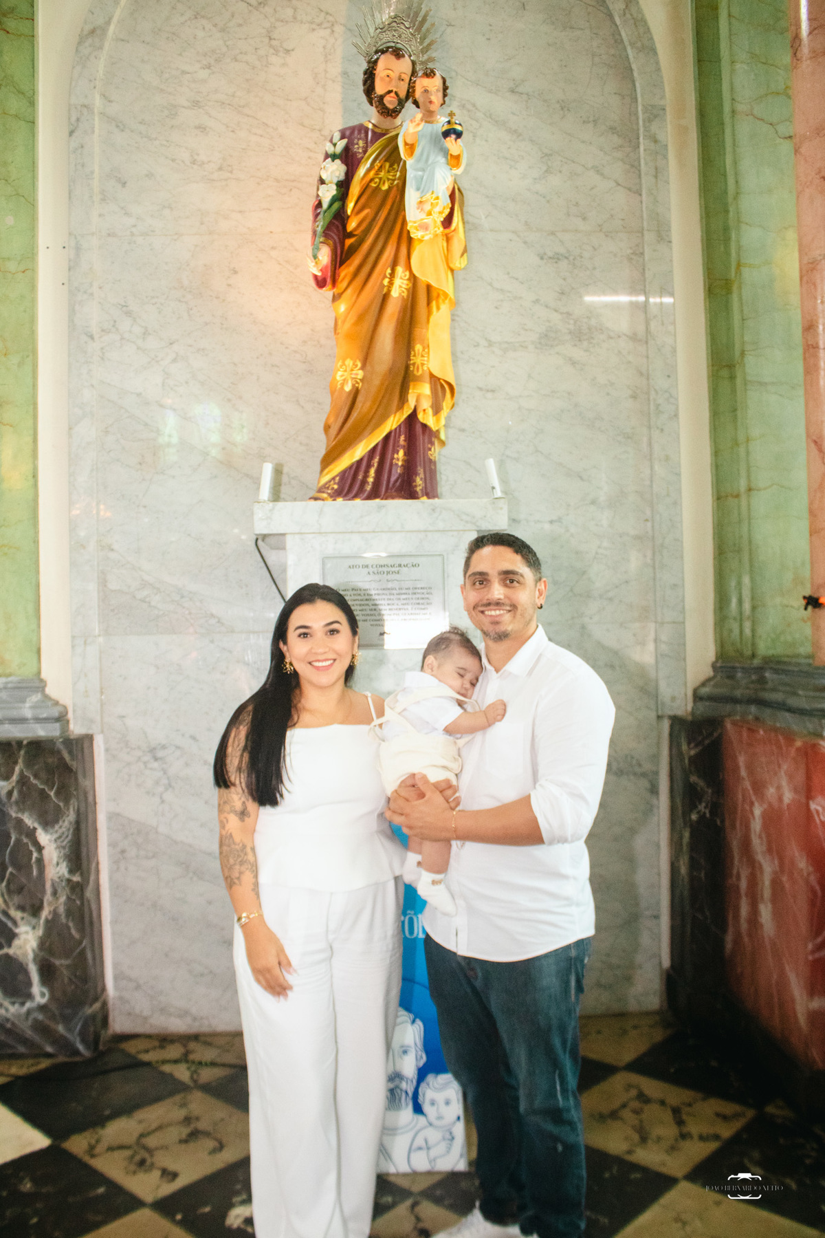 Fotógrafo de Batizado Católico em Manaus | Bernardo Oliveira Fotografia