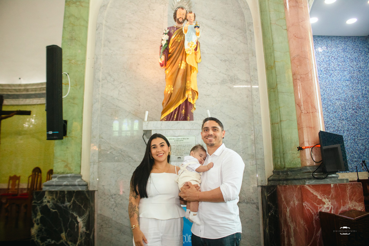 Fotógrafo de Batizado Católico em Manaus | Bernardo Oliveira Fotografia