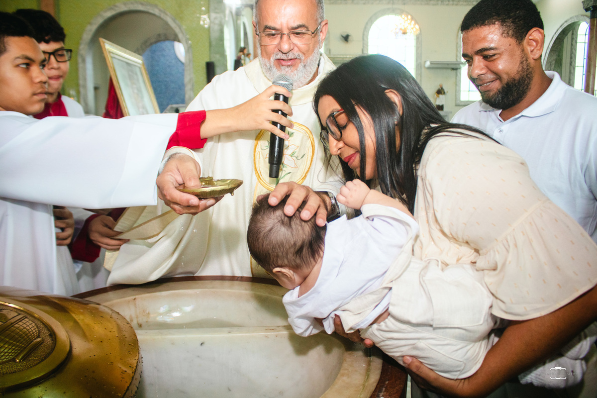 Fotógrafo de Batizado Católico em Manaus | Bernardo Oliveira Fotografia